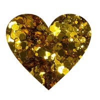 Solid Gold - Chunky Mix Glitter
