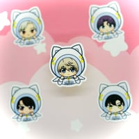 Image 4 of Astro kitty stickers