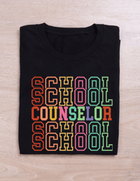 Image 2 of School Counselor Shirt