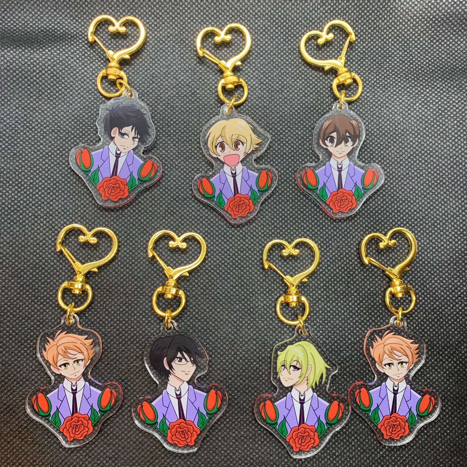 Ouran High School Host Club Acrylic Keychain