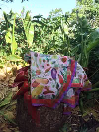 Image 3 of Pañuelo HUERTA blanco