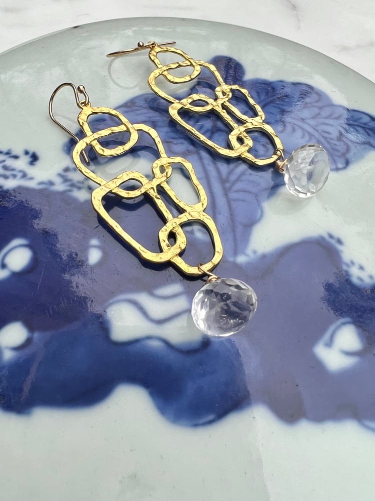 Image of Stained Glass Earrings 