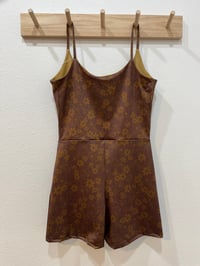 Image 2 of RTS Ma‘alahi Bodysuit in Brown Pikake *FLAWED