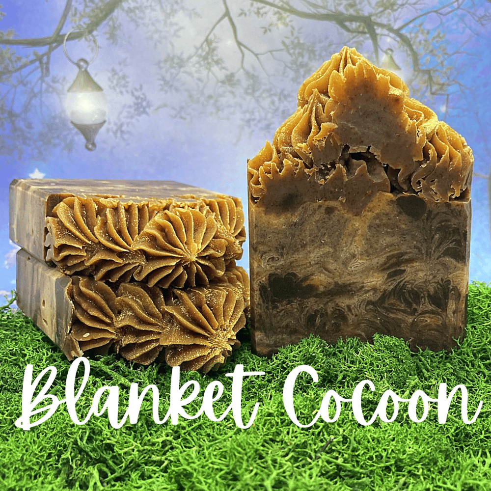 Image of Blanket Cocoon Soap: Vanilla, Macadamia, Coconut Blossom