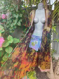 Image 5 of Mykonos Glitter wrap dress Maxi/ Kaftan Rust