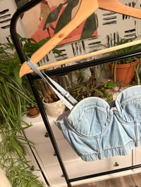 Image 2 of Denim bustier 
