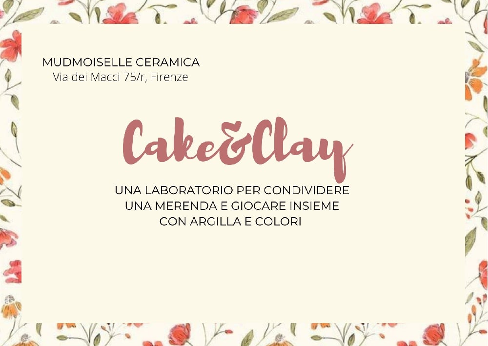 Image of Cake&Clay - OPEN LAB 