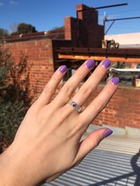 Image 4 of Flat Ruby Ring