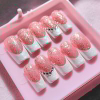 Small-Pink Glitter Glam