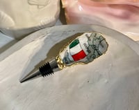 Image 3 of Oyster Shell Wine Stopper  W106