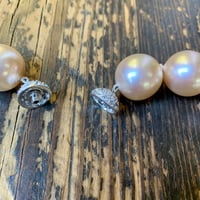 Image 5 of Faux Pearl and Rhinestone Necklace