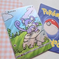 Image 3 of Rattata fanmade tcg card
