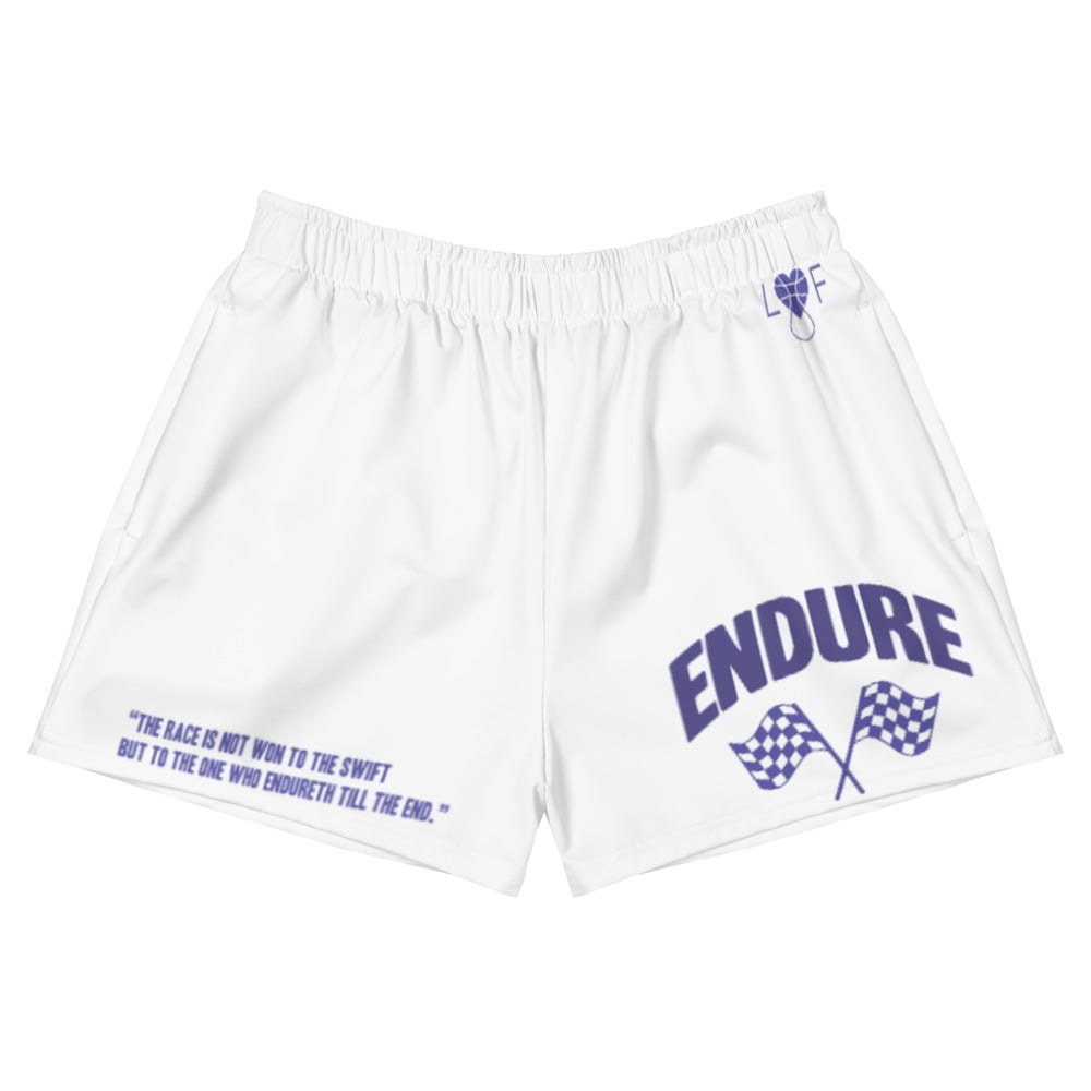 Image of Women's Athletic  Endure Short Shorts (Yr4 Colorway)