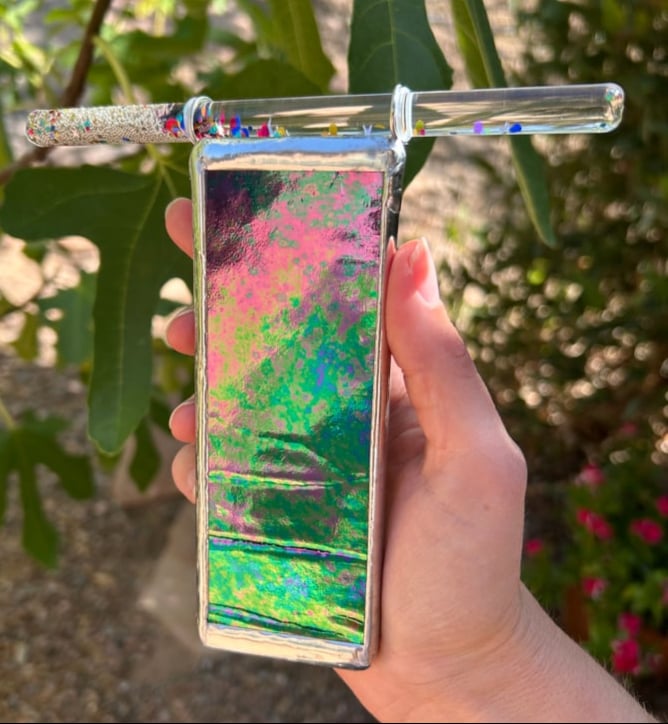 Image of Silver Mandala Mini AuraScope (junior size)