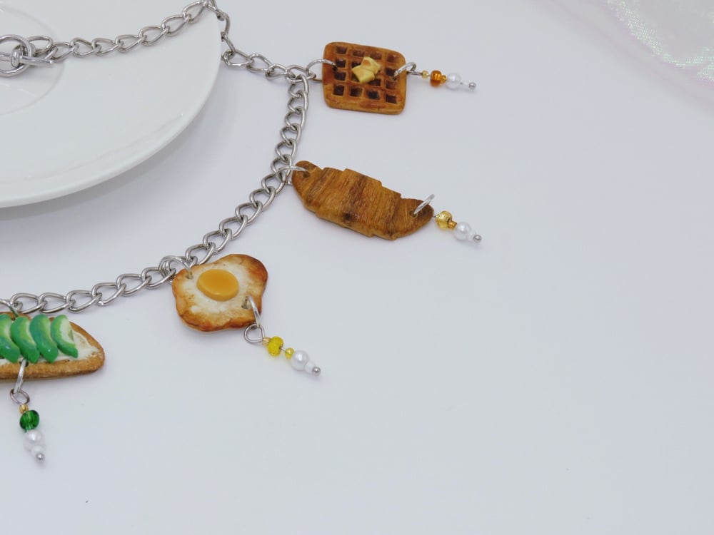 Image of Breakfast Platter Necklace 