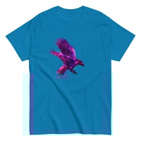 Image 5 of Unisex classic tee, Iridescent Purple Raven Crow Mystical Tee