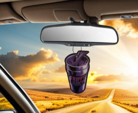 Image of Trippy Juice Car Air Freshners “Burberry Weekend” 5 Pack