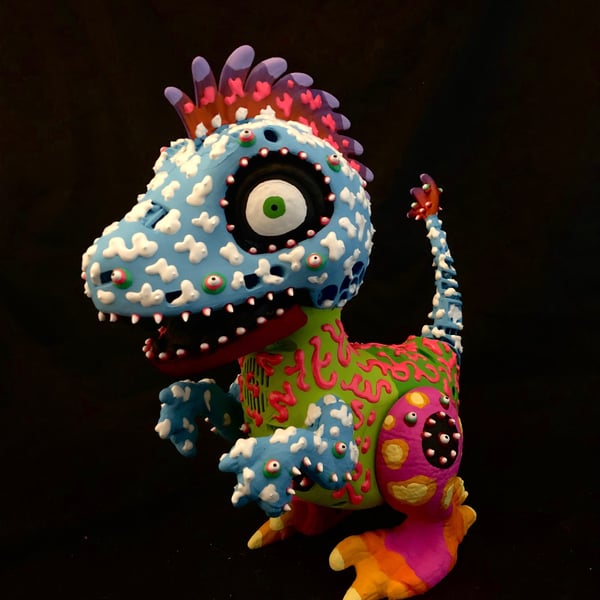 Image of Ohwow, The Ex Extinct: 12x12 inch, plays music, moves, makes sounds