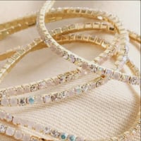 Image 2 of Lisa Angel Crystal Tennis Bracelet