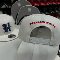 Image 2 of New Era 9Fifty White HTown