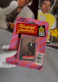 Vintage 1984 Michael Jackson Topps Trading Cards – Factory Sealed Box of 33 Cards