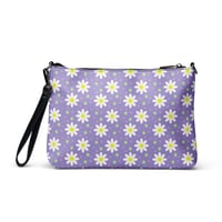 Image 3 of daisy dots violet Crossbody bag