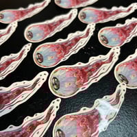 Image 3 of Flying eye artwork sticker