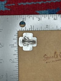 Image 2 of Medium Cross Ring 