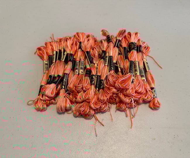 Variegated threads lot 3…