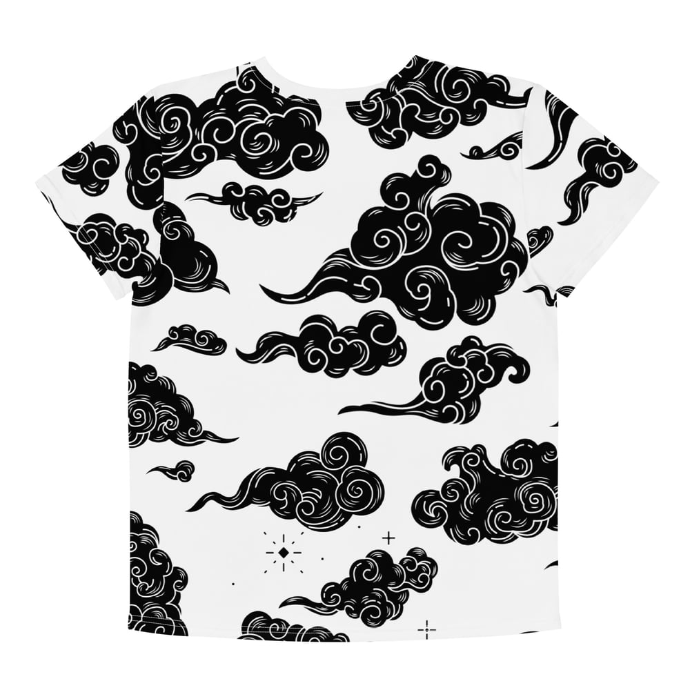 ZEN EXP - “Akatsuki Cloud” Youth crew neck t-shirt