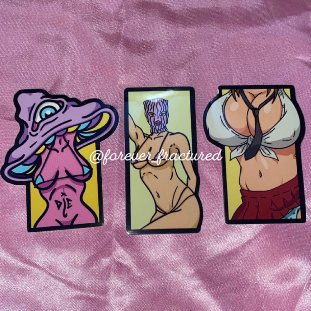 Image of 3 Baddie Sticker Pack 