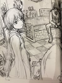 Image 4 of Yoshitoshi Abe 20th Anniversary Sketches & Drawings Art Book 
