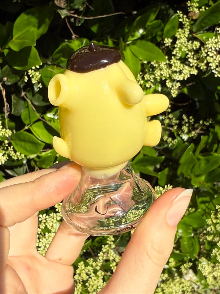 Image of Pompompurin Fan-rio Puffco Peak Dry Top