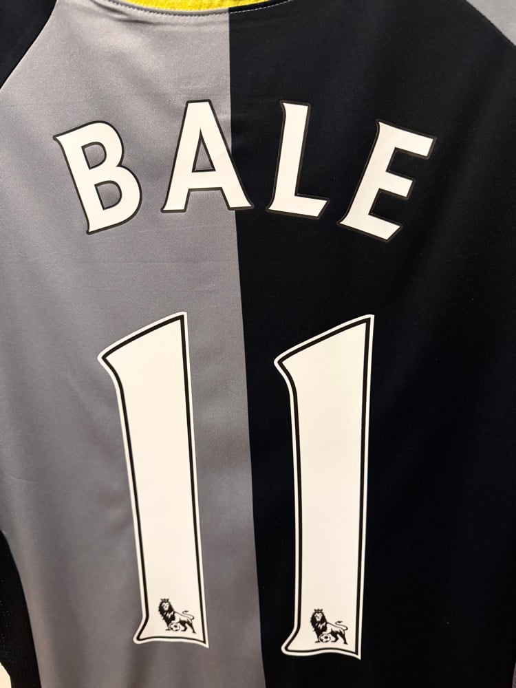 Image of PRE ORDER: Tottenham Hotspur “BALE 11” 2012/13 Third Shirt + PL patches (XL)