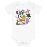 Image 1 of Baby Pocket Monster Onesie