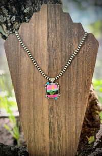 Image 2 of Neon Cactus Pendant