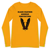 Image 5 of Women BLACK FEATHER Long Sleeve Tee