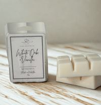 Image 2 of Sea salt & orchid clamshell wax melts  / whit oak & vanilla 