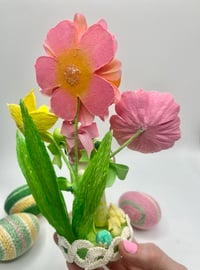 Image 5 of Easter bunny, miniature art doll sculpture