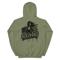 Image 2 of Kicks N Rags American Unisex Hoodie