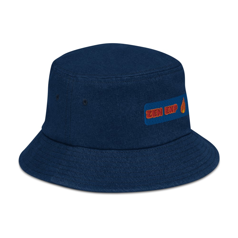 ZEN EXP - Flaming Denim bucket hat