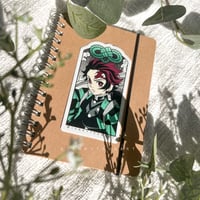 Image 2 of Tanjiro Omamori Sticker