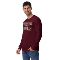 Image 6 of Soldier For Jesus Dark Unisex Long Sleeve Tee