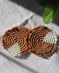 'SUNLIT' Coasters Set of 2