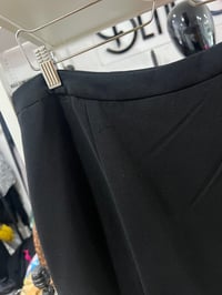 Image 4 of black ruffle bottom skirt