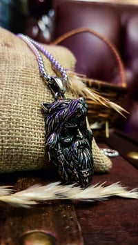 Image 2 of 👑The Armored Kingdom Odin Necklace 