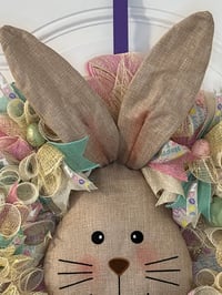 Image 4 of Mr. Bunny Easter Wreath
