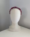 RUFFLE CROWN : MAGENTA