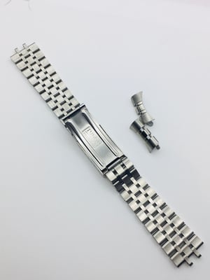 Image of STAINLESS STEEL GENTS WATCH STRAP,TUDOR,20mm,CURVE LUGS,NEW.(TU-12)