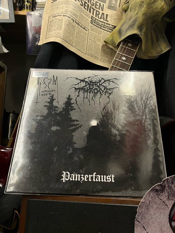 Image of LP Darkthrone Panzerfaust SIGNED Numbered Re-press